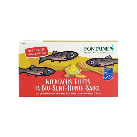 Wildlachsfilet in Senfcrème, Marine Stewardship Council
