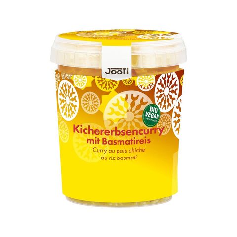 Kichererbsencurry mit Basmatireis, EU Bio