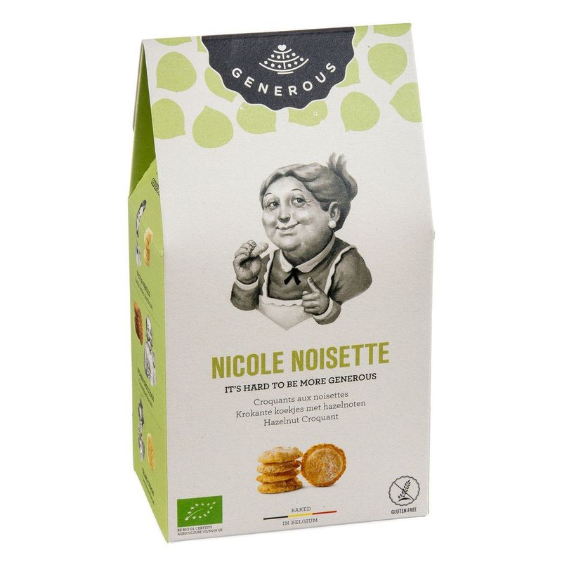 «Nicole Noisette» Biscuit mit Haselnüssen, EU Bio