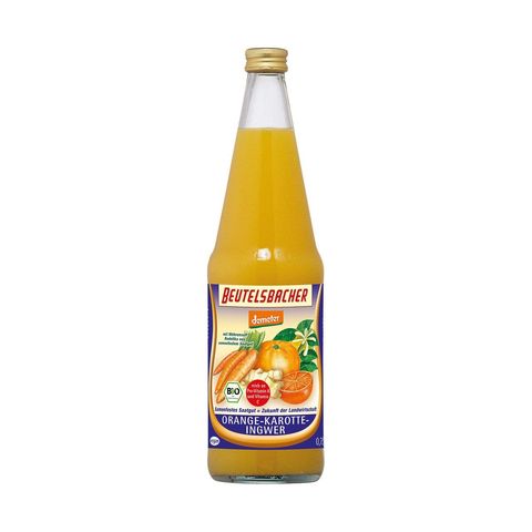 Orange-Karotte-Ingwer-Saft, Demeter
