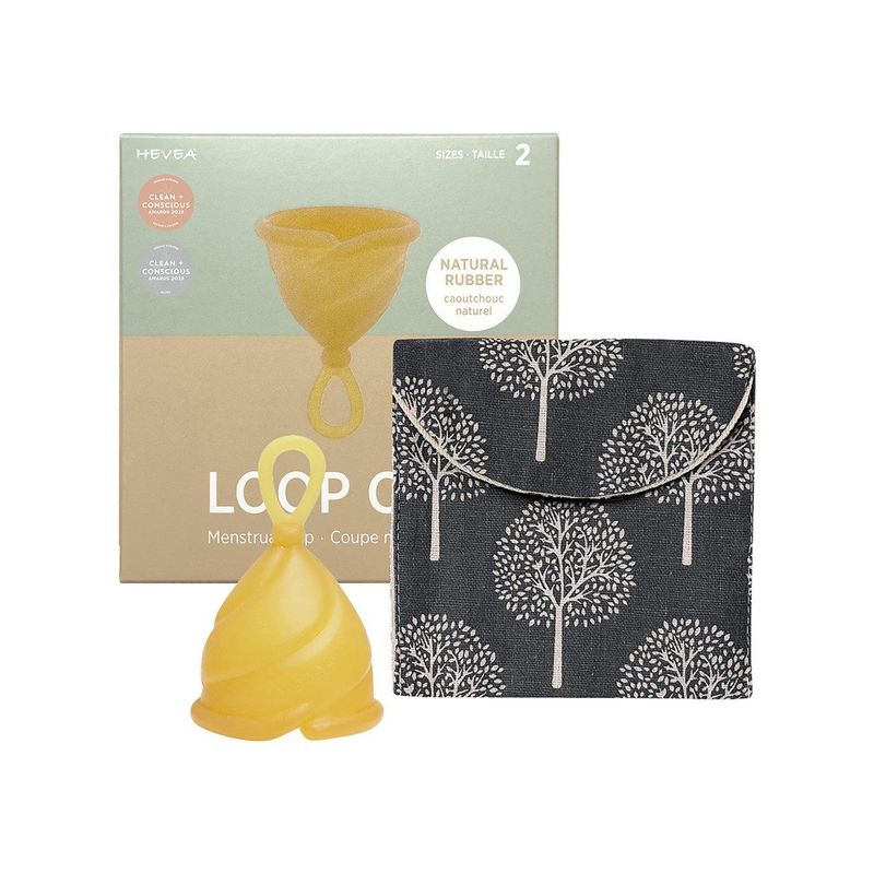 LOOP Menstrual Cup, Size 2, natural, Naturkautschuk, ohne Zertifizierung