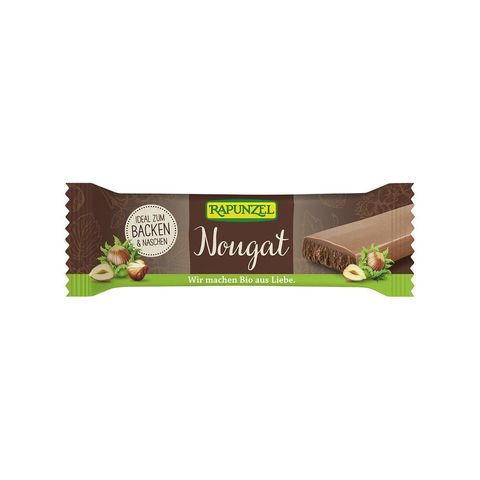 Riegel Nuss-Nougat hell, EU Bio