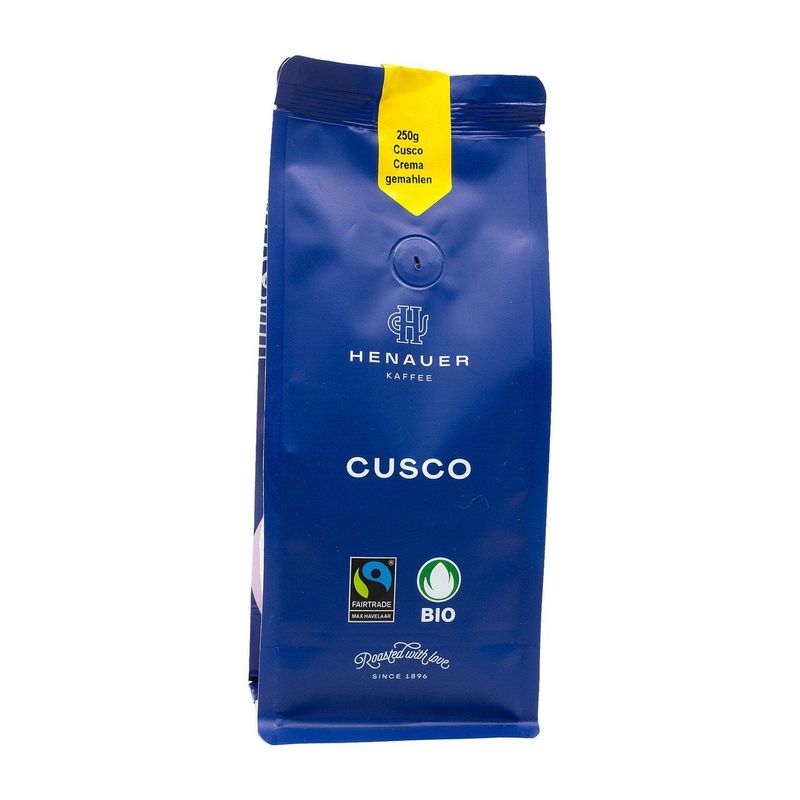 Cusco Crema gemahlen, Bio Knospe / FLO-Fairtrade