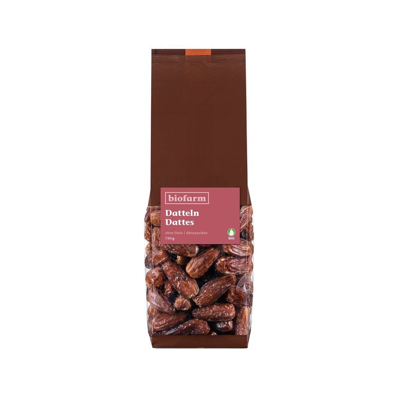 Datteln ohne Stein, Bio Knospe
