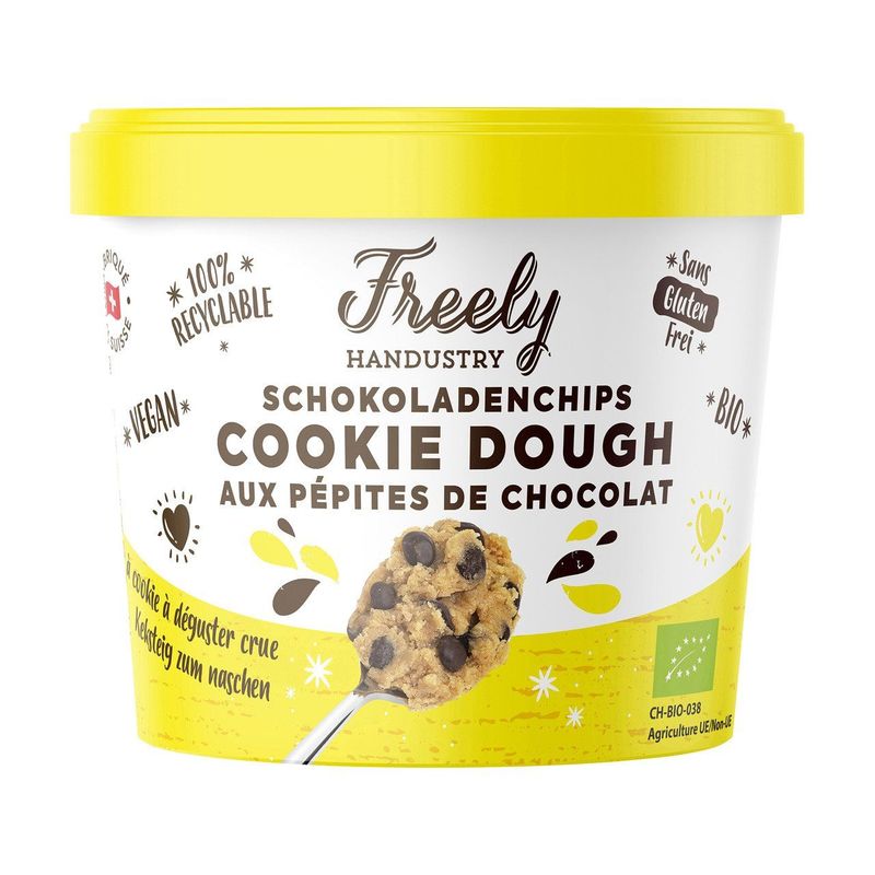 Cookie Dough Chocolate Chip, Schweizer Bio-Verordnung