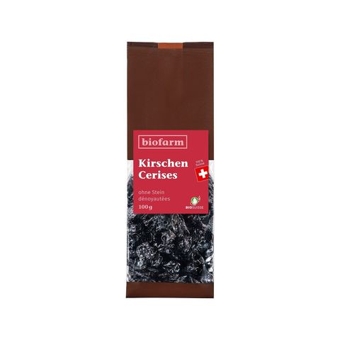 Schweizer Kirschen ohne Stein, Bio Knospe Schweiz