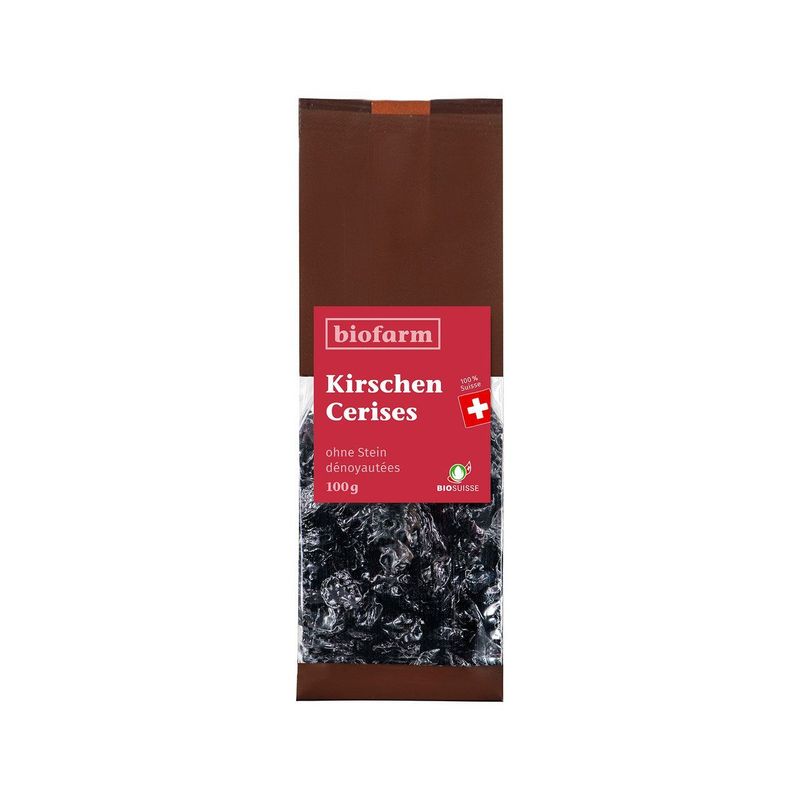 Schweizer Kirschen ohne Stein, Bio Knospe Schweiz