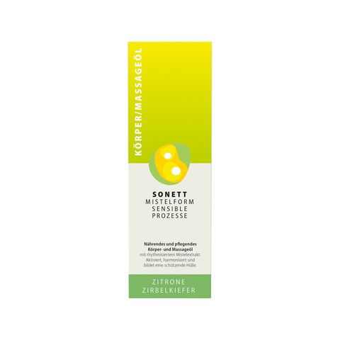 Mistelform Körper-& Massageöl Zitrone-Zirbelkiefer, Natural Cosmetic Standard - Organic