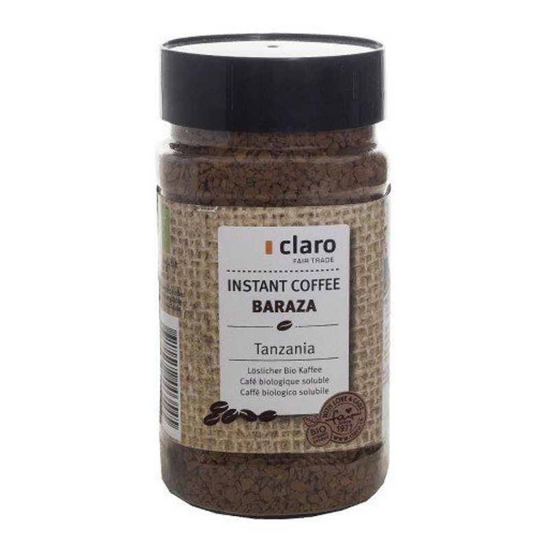 Baraza - Instantkaffee, Schweizer Bio-Verordnung / Fairer Handel (Claro; Hand in Hand; etc.)