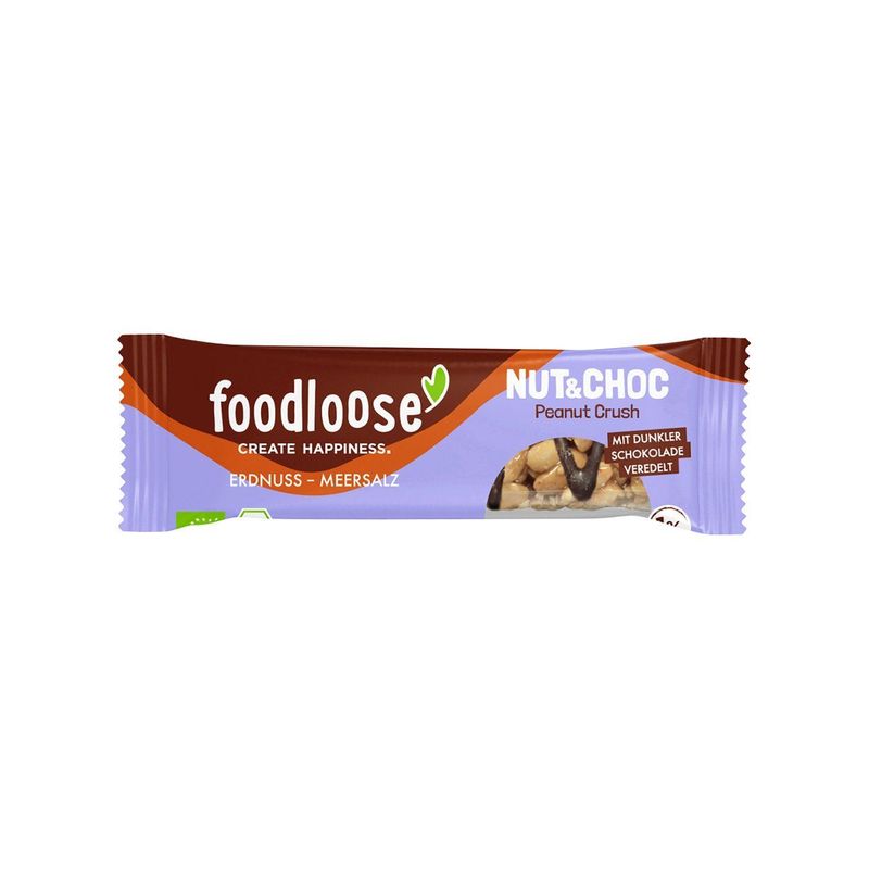 Peanut Crush - Nussriegel, EU Bio
