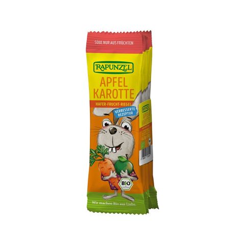Hafer-Frucht-Gemüseriegel Apfel-Karotte, EU Bio
