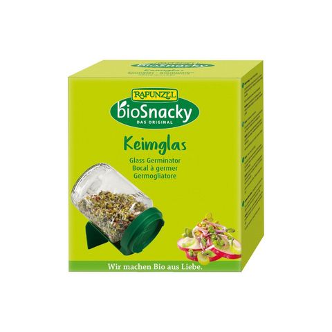 Keimglas bioSnacky, EU Bio