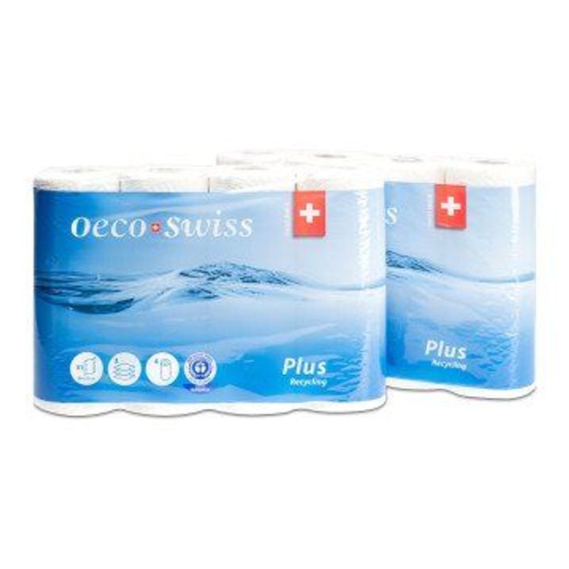 Haushaltpapier 100% recycling, 3-lagig, Blauer Engel