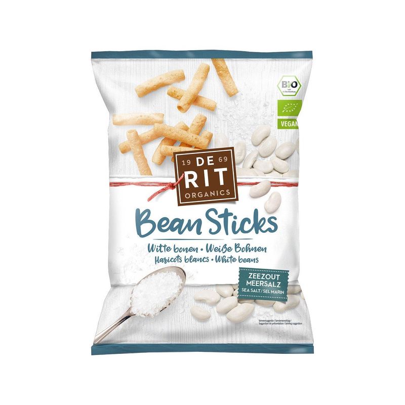 Bean Sticks - Weisse Bohnen mit Meersalz, EU Bio