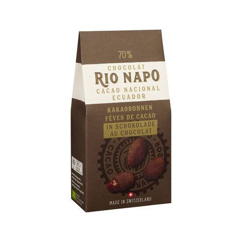 Rio Napo Kakaobohnen in Schokolade 70%, EU Bio