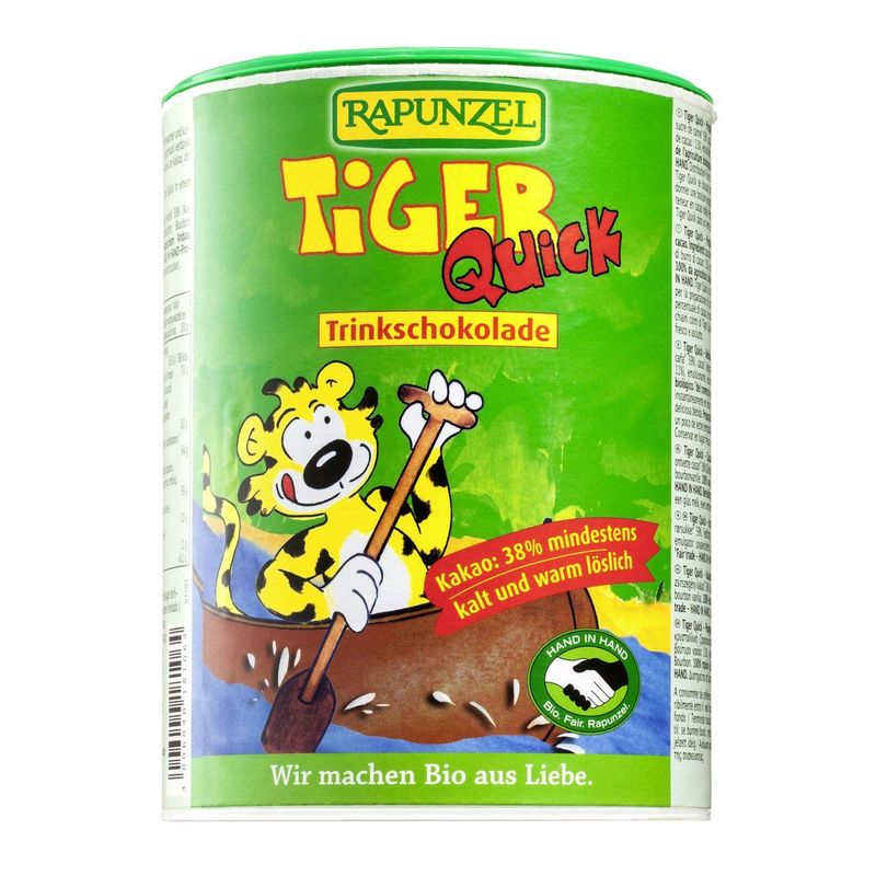 Tigerquick Instant Kakaogetränk, HIH, EU Bio / Fairer Handel (Claro; Hand in Hand; etc.)