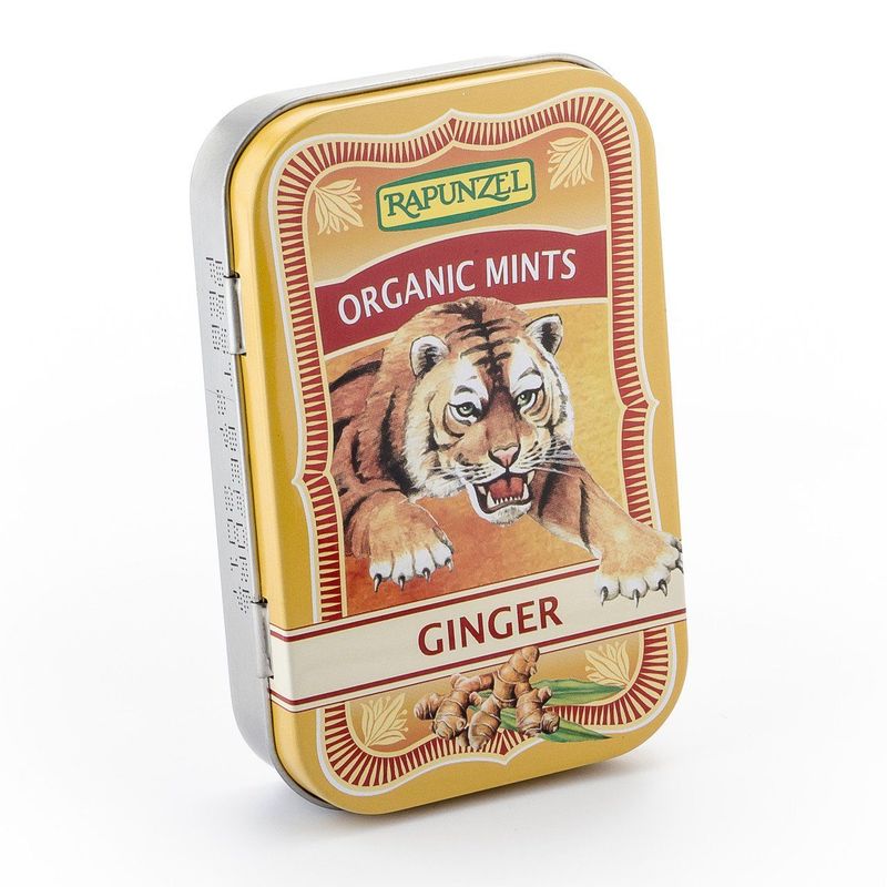 Bonbons Organic Mints Ginger, HIH, EU Bio / Fairer Handel (Claro; Hand in Hand; etc.)