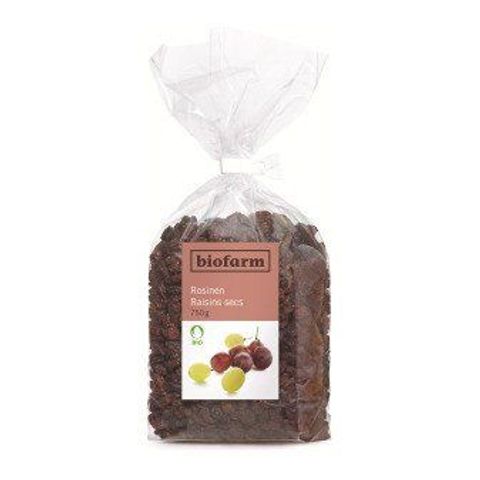 Rosinen, Bio Knospe