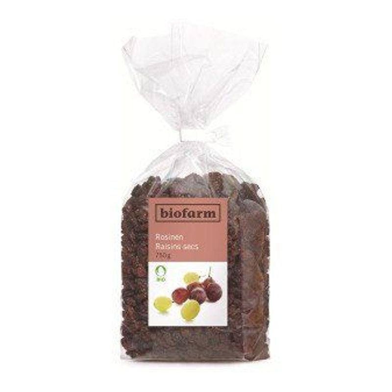 Rosinen, Bio Knospe