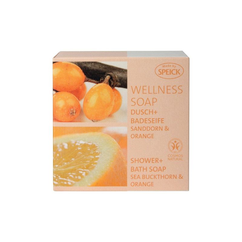 Wellness Soap Sanddorn & Orange, BDIH COSMOS NATURAL