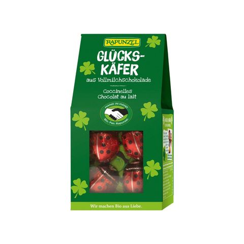 Schokolade Glückskäfer, HiH, EU Bio