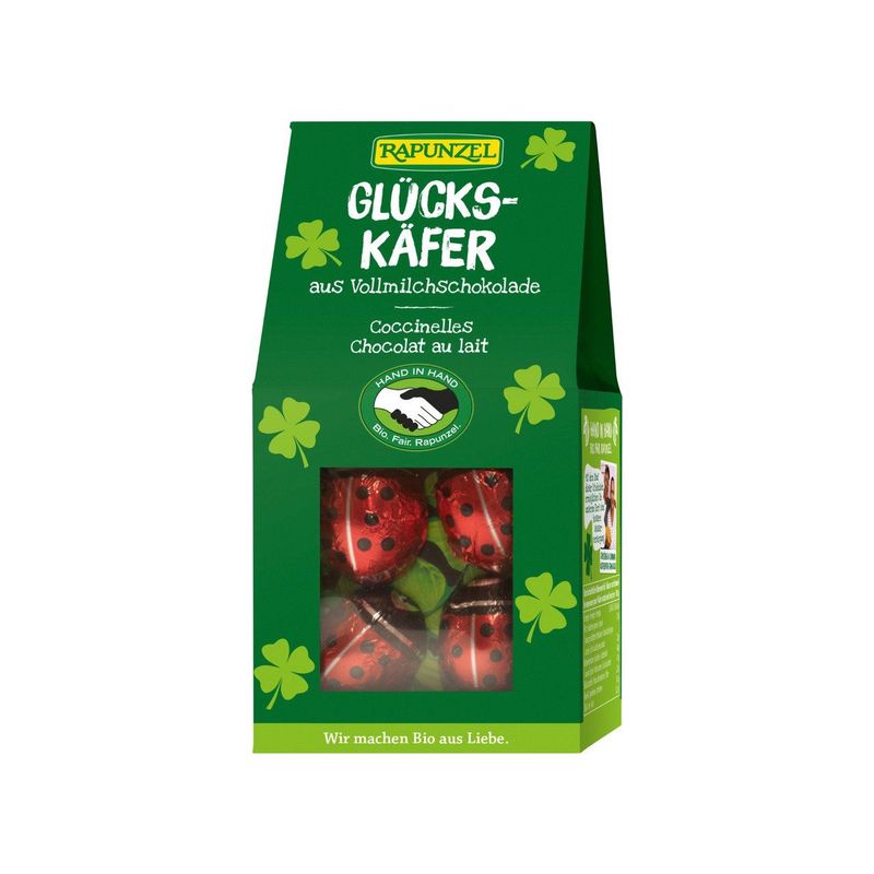 Schokolade Glückskäfer, HiH, EU Bio