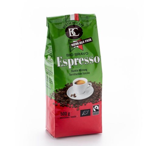 BC Bravo Espresso, gemahlen, EU Bio / FLO-Fairtrade
