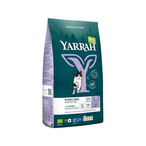 Katzenfutter Sterilised wheat free Huhn, EU Bio