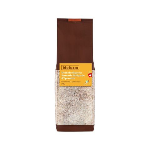 Dinkel-Vollgriess, Bio Knospe Schweiz