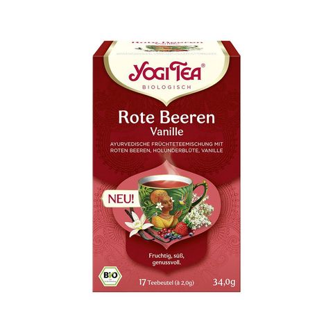 Rote Beeren Vanille, Gewürztee, EU Bio