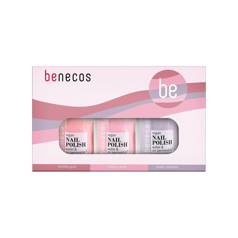 Geschenkset Nagellack: Pretty in Pastel, BDIH COSMOS ORGANIC