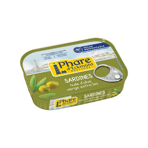 Sardinen in Bio-Olivenöl, ohne Zertifizierung