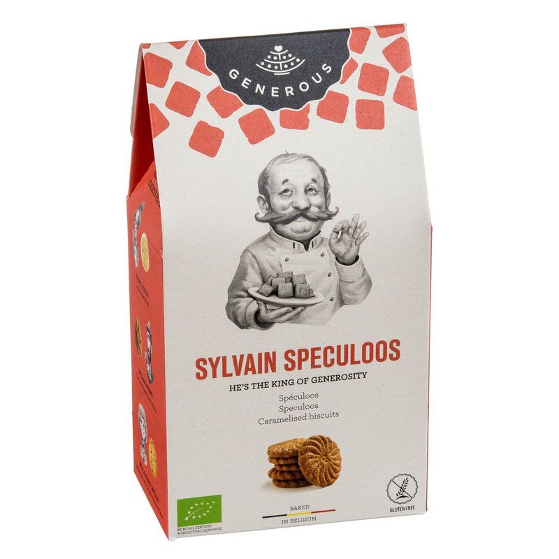 'Sylvain Speculoos' Spekulatius Biscuits, EU Bio