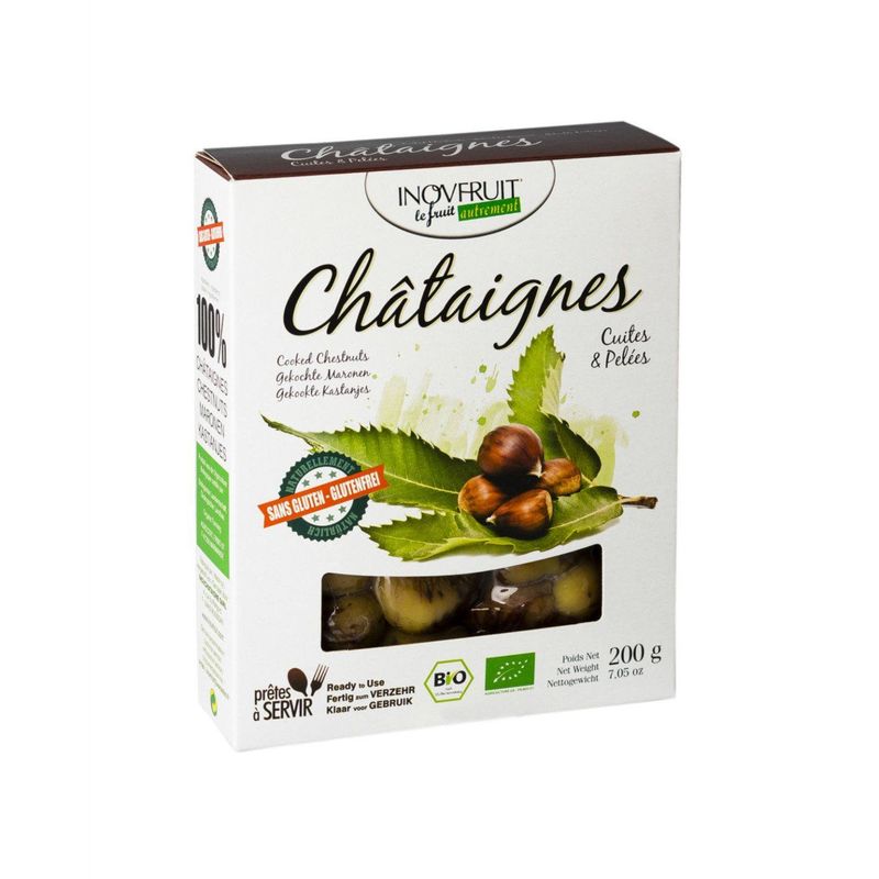 Kastanien gekocht und geschält, EU Bio