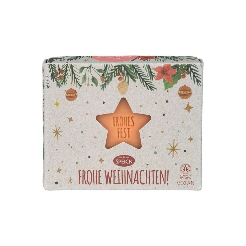 Weihnachtsseife "Frohes Fest", BDIH COSMOS NATURAL