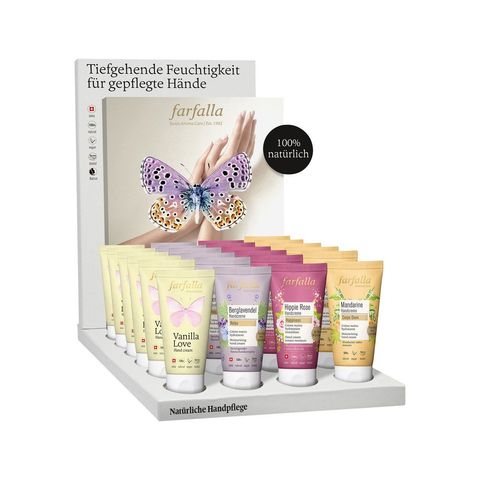 Verkaufs-Display Handcreme, NaTrue