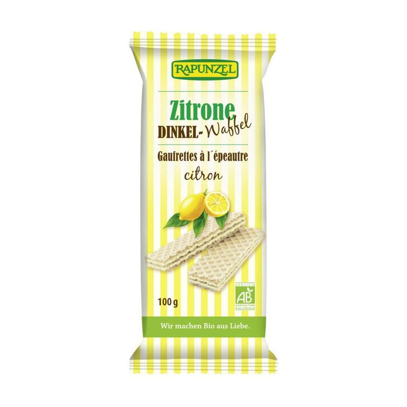 Waffeln Dinkel Zitrone, EU Bio