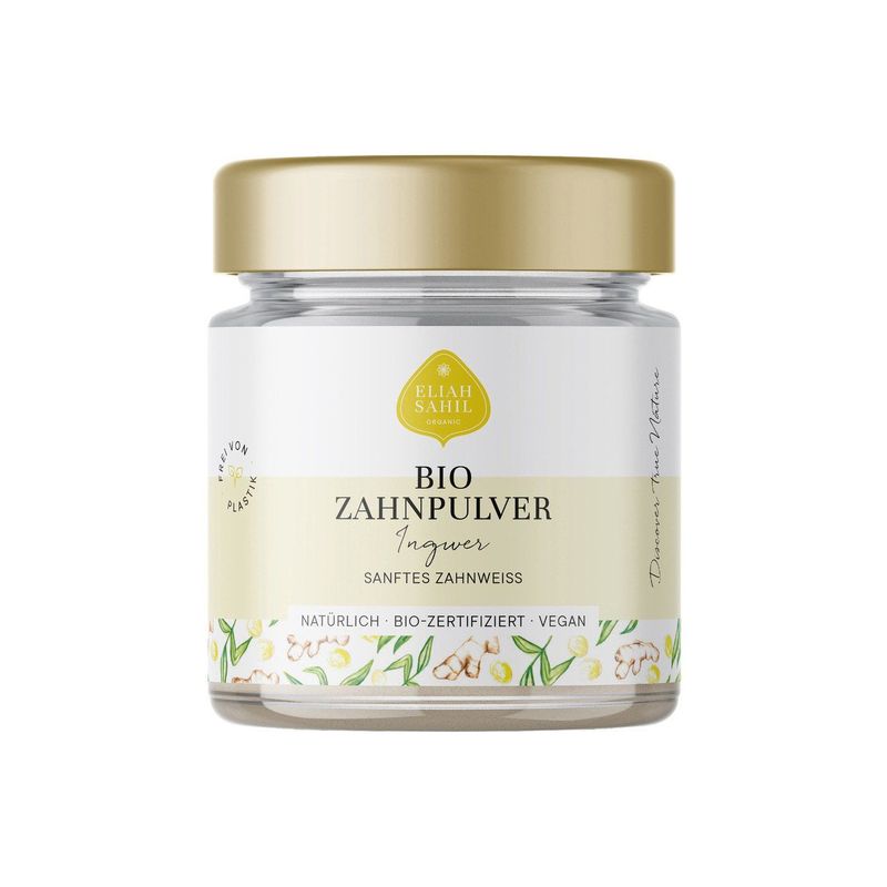 Zahnpulver Ingwer, sanftes Zahnweiss, Austria Bio Garantie
