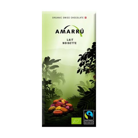 Schokolade Lait Noisette, EU Bio / FLO-Fairtrade