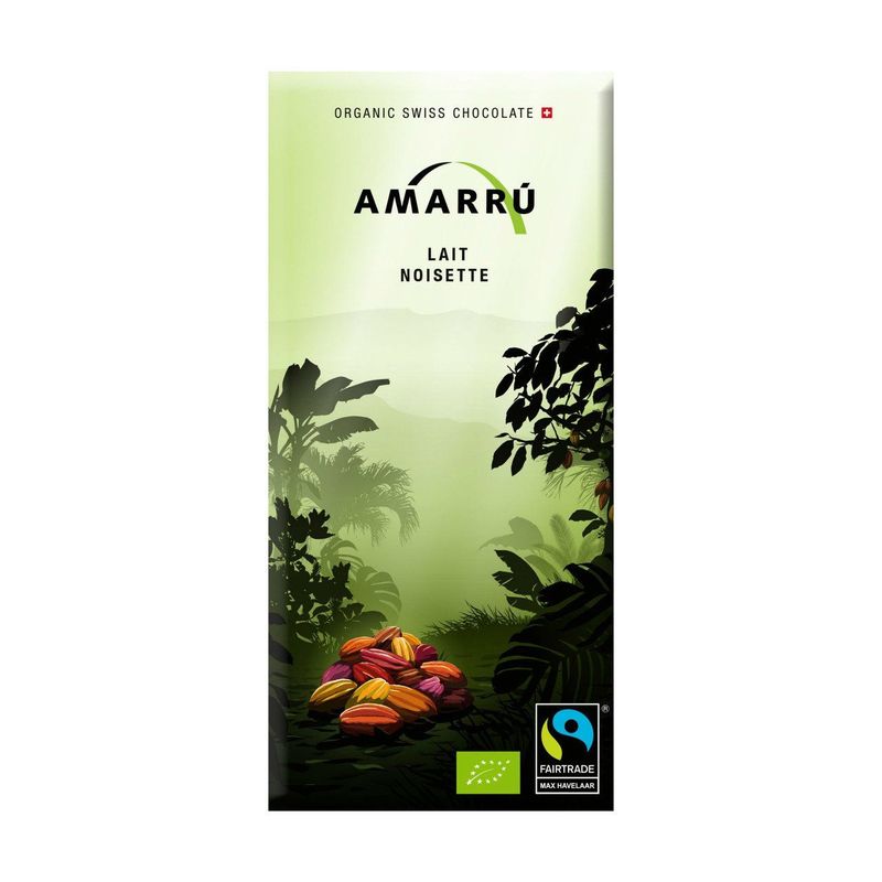 Schokolade Lait Noisette, EU Bio / FLO-Fairtrade
