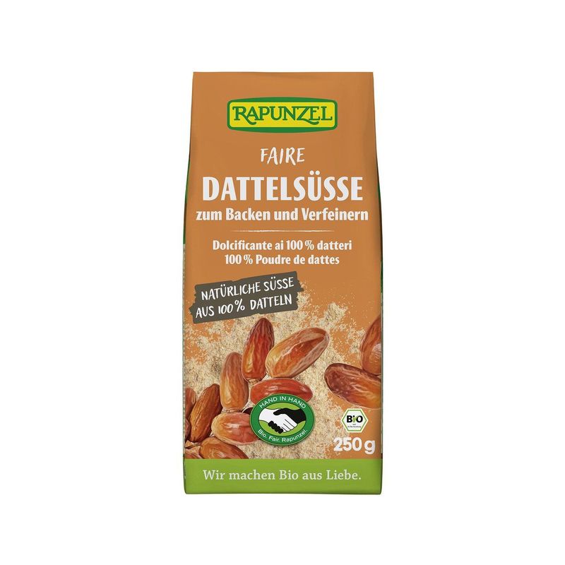 Dattelsüsse, HIH, EU Bio / Fairer Handel (Claro; Hand in Hand; etc.)