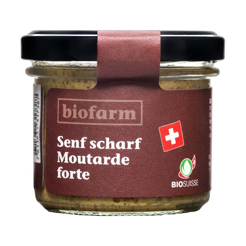 Senf scharf, Bio Knospe Schweiz