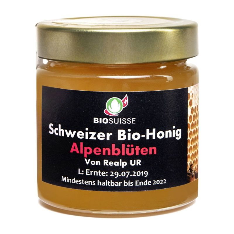 Alpenblütenhonig, Bio Knospe Schweiz