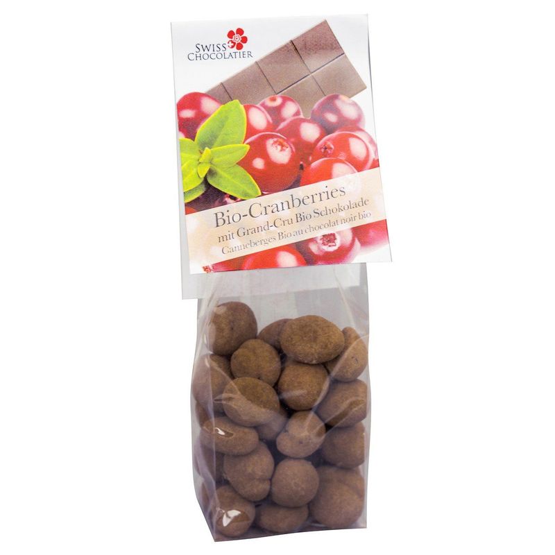 Cranberry schokoliert, Schweizer Bio-Verordnung