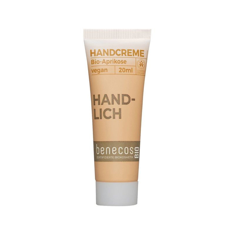 Handcreme Mini BIO-Aprikose, BDIH COSMOS ORGANIC