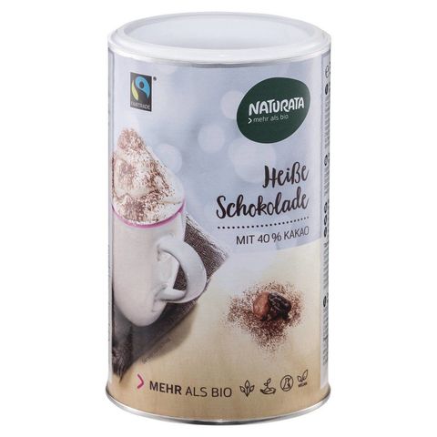 Heisse Schokolade, EU Bio / FLO-Fairtrade