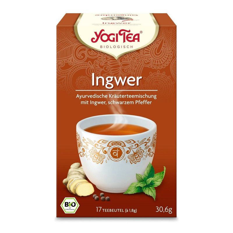 Ingwer, Gewürztee, EU Bio
