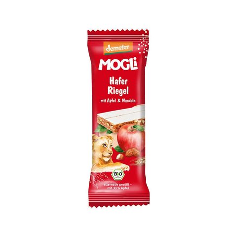 Hafer Riegel mit Apfel & Mandeln, Demeter