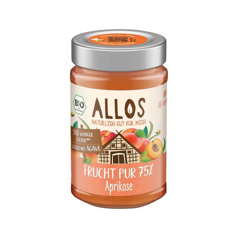 Frucht Pur Aprikose Fruchtaufstrich, EU Bio