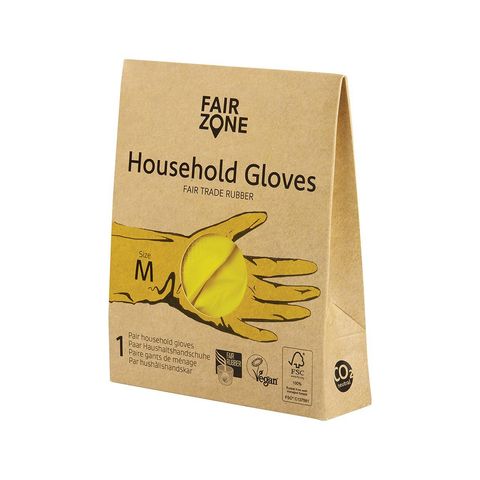 Haushaltshandschuhe M, 100% FSC Holz oder Fasern